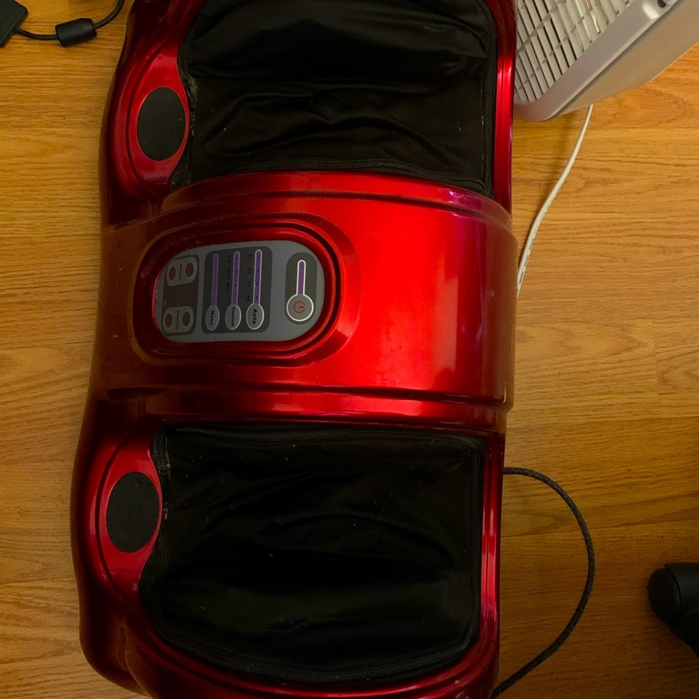 Shiatsu foot and calf massager